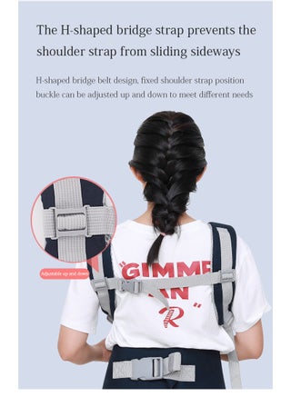 Comfortable and Breathable Baby Carrier for Newborns with Detachable Seat - view 2